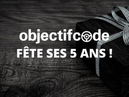 ObjectifCode fête ses 5 ans !